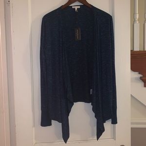 NWT Articles of Society Tess Navy Drape Cardigan